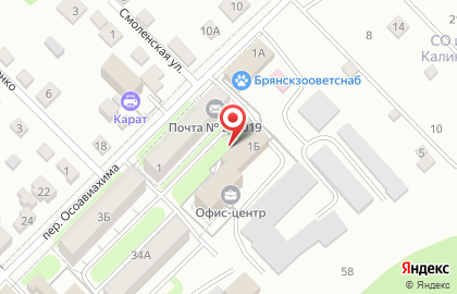 Тосна на улице Осоавиахима на карте