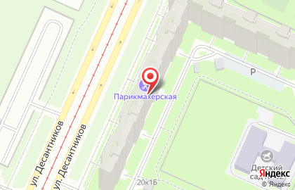 Бсв на улице Десантников на карте