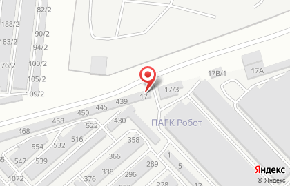 Гаражный кооператив Чайка на проспекте Патриотов на карте
