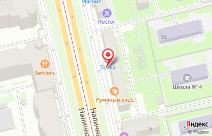 Пекарня Румяный хлеб в Василеостровском районе на карте