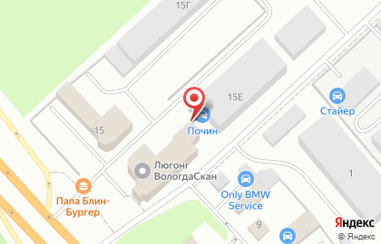 Торгово-производственная компания ПОЧИН в Шушарах на карте