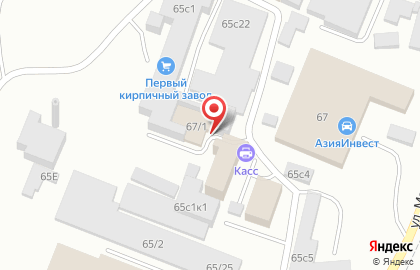 Автосервис кузовного ремонта АВТОДЕЛОВ в Железнодорожном районе на карте