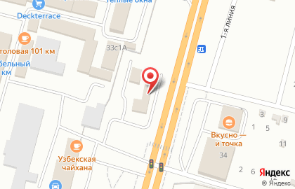 Торговая компания на Киевском шоссе на карте