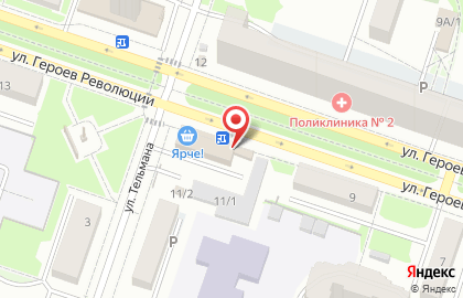 Магазин Брюкке в Новосибирске на карте