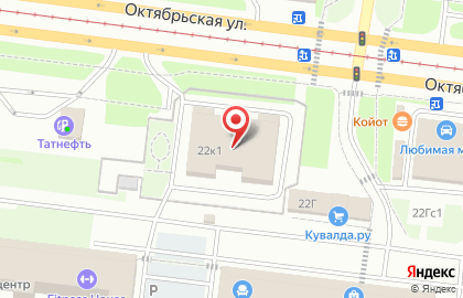 Магазин мягкой мебели Любимая мебель на карте