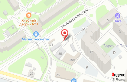 Автостоянка Ракета в Пскове на карте