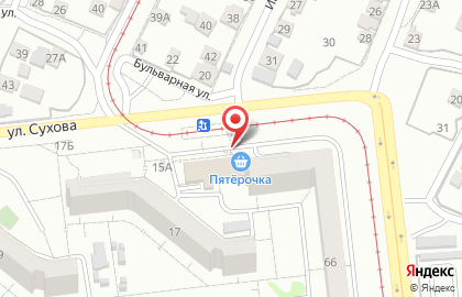 Киоск по ремонту обуви в Советском районе на карте