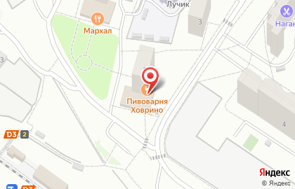Центробувь на Речном вокзале (ул Ангарская) на карте