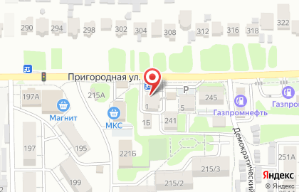 Магазин хозтоваров Лотос в Ставрополе на карте