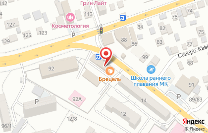 Магазин-пекарня Брецель на Таганрогской улице на карте