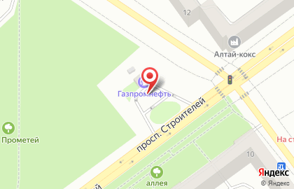 Газпромнефть в Барнауле на карте