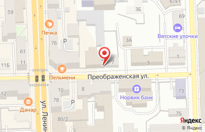Военный комиссариат Кировской области на карте