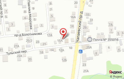 Магазин хозтоваров в Тульском переулке на карте