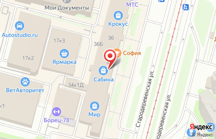 Салон оптики в Санкт-Петербурге на карте