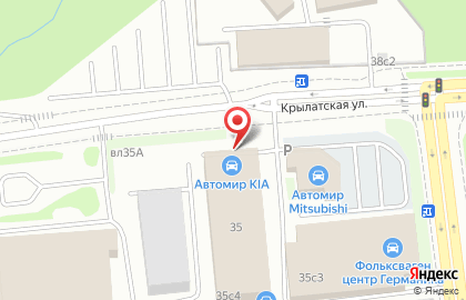 Официальный дилер Кia Автомир на карте