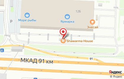 SHAWARMA VIP HOUSE на МКАДе на карте