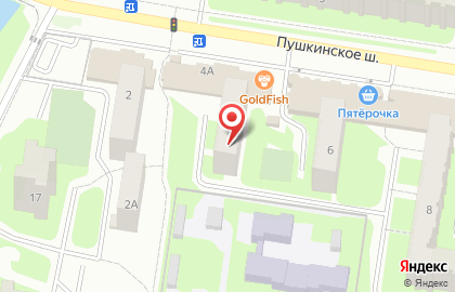 Банкомат, Home Credit Bank, ООО Хоум Кредит энд Финанс Банк на Пушкинском шоссе на карте