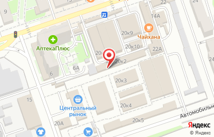 Супермаркет хозяйственных товаров Верес на Октябрьской улице на карте