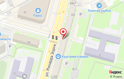 Аптека Твоя экономия на улице Рихарда Зорге, 56 на карте