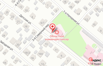 Поликлиника Ивановский областной кожно-венерологический диспансер на карте