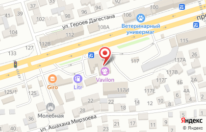 Кинотеатр на крыше Vavilon на карте