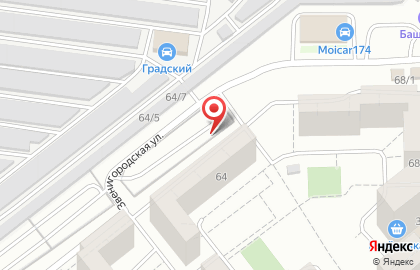Магазин автозапчастей на улице Звенигородская на карте