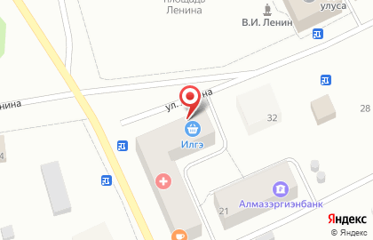 Магазин детских товаров Анюта на Октябрьской улице на карте