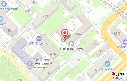 Отдел полиции Калининский №4 на карте