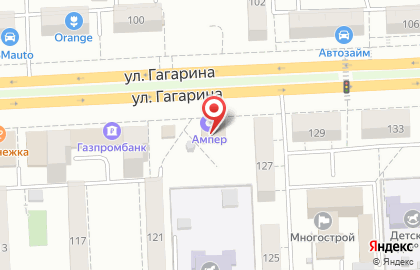 Aktis на улице Гагарина на карте