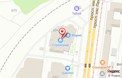 Мебельный салон Калинка на проспекте Ленина, 65К на карте