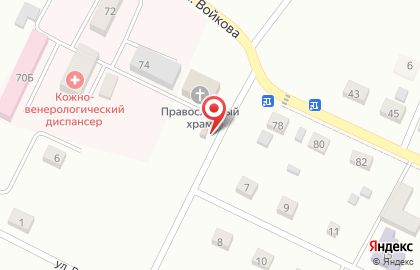Продуктовый магазин в Ростове-на-Дону на карте