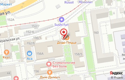 Ломбард-Л1 на Уральской улице на карте