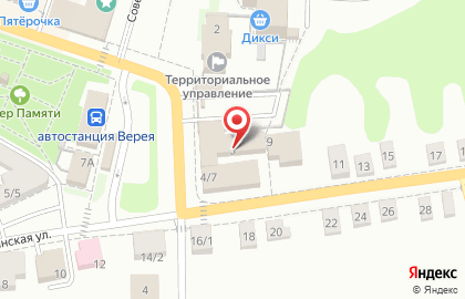 EХ на улице Советская 3 на карте