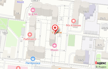 Медицинский центр Лекарь на улице Пресненский Вал на карте