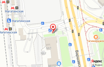 Крошка Картошка на Варшавском шоссе на карте