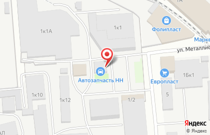Группа компаний Фрукты и Продукты в Канавинском районе на карте