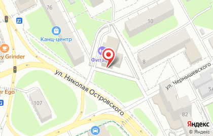 Японская laVka на улице Николая Островского на карте