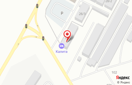 Гостиница Калита на карте