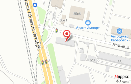 Транспортная компания Vozovoz на Зеленой улице на карте