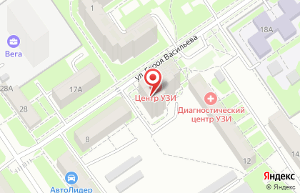 Диагностический центр УЗИ в Автозаводском районе на карте