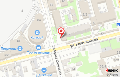 Торговый дом Ателье дверей на карте