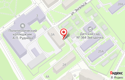Общежитие в Сормовском районе на карте