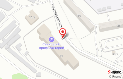 Санаторий-профилакторий металлургов на карте