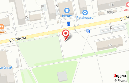 Автостоянка в Тольятти на карте