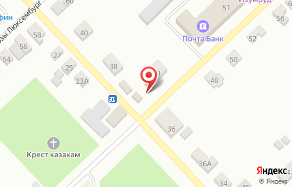 Салон Цветочная Lavka на улице Луначарского на карте