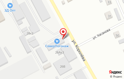 Завод металлокровли Сталькомплект на улице Королёва на карте