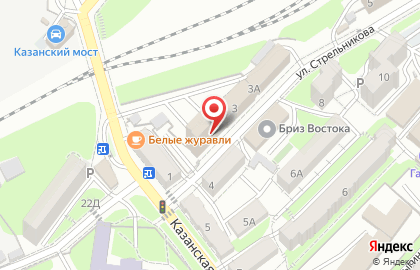 СКБ Приморья Примсоцбанк на улице Стрельникова на карте