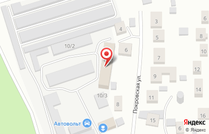 Центр обслуживания внедорожников на Покровской улице на карте