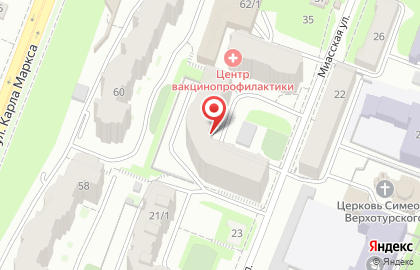 Строительная компания Смайл на улице Карла Маркса на карте