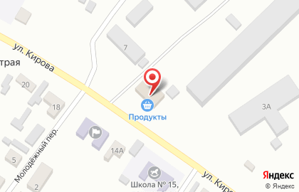 Центральный на улице Кирова на карте